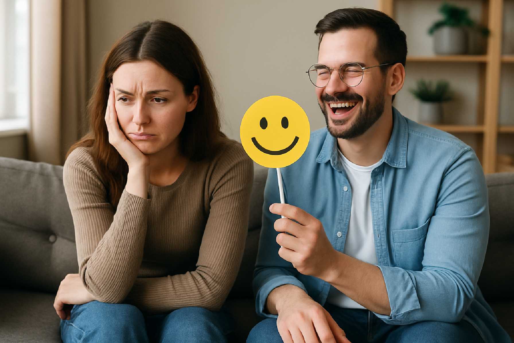 ההשפעה של הומור על התמודדות עם רגשות שליליים